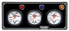 Quickcar 3 gauge Panel (checker flag or black)