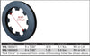 Wilwood Ultralite 32 Rotor Straight Vane