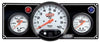 Quickcar 2 Gauge Panel with 5" Tachometer (checker flag or black)