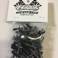 WMS 3/16 Large and Small Head Rivets 50 Pack