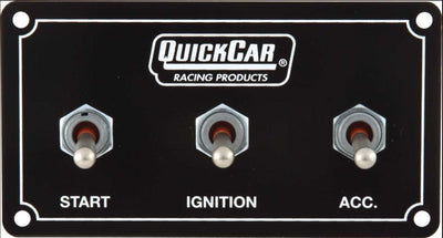 Quickcar Weatherproof Ignition Control Panels With Single Accessory Switch