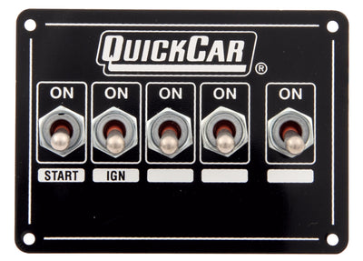 Quickcar Weatherproof Ignition Control Panels With Three Accessory Switches