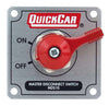 Quickcar Master Disconnect With Mounting Panel For Cars With Altenators (checker flag, black, or silver)