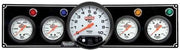 Quickcar 4 Gauge Panel wit 5" Tachometer (checker flag or black)