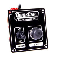 Quickcar Ignition control panel with starter button (also available in black)